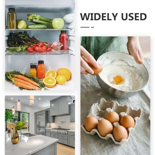Cabilock 6 Sets Egg Protection Egg Tray Containers 10-Cell Shipping Egg Tray Egg Protector Egg Storage Holders Foam Egg Carrying Packing Tray White - size: 25.00X11.70X7.50CM