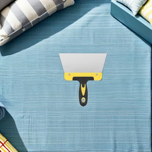 UPKOCH Stainless Steel Bird Droppings Scraper Tool Durable Poop with Ergonomic Handle for Easy Bird Cage Cleaning Effortless Mess and Saving Maintenance