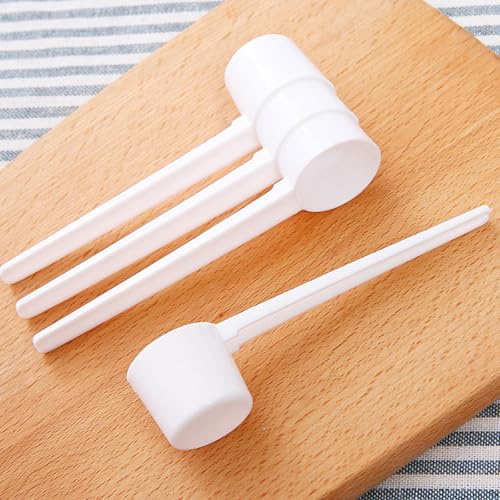 5 Pcs 5g Protein Powder Teaspoon Measuring Spoons Scoop Measurement Spoons Plastic Tablespoon For Dry Goods Spices