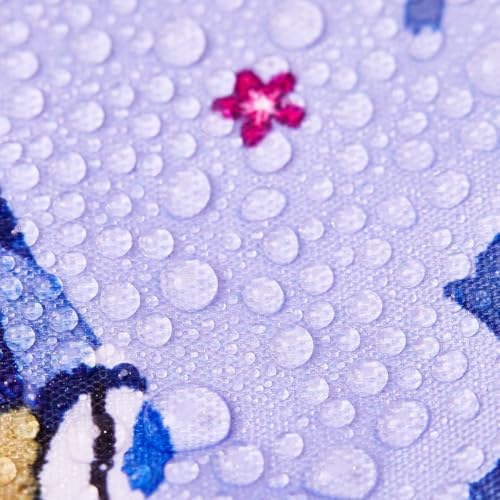 ECO CHIC Hiking Lightweight Packable Backpack - Foldable Daypack for Travel & Hiking & Outdoor Adventures - Waterproof Backpack from Recycled Materials (Blue Tits Lilac) - color: Blue Tits Lilac