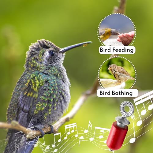 Audubon Bird Call - Red | Authentic Red Bird Call Whistle. Includes Powdered Rosin. Bird Watching Gifts for Birding. Made in USA - color: Red
