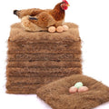 Yerliker Chicken Nesting Box Pads Laying Hen Chicken Coop Bedding,6 Pack | Chicken Laying Hens Pads, Coconut Fiber Henhouse Nesting Boxes Bulk, for Chicken Accessories Supplies