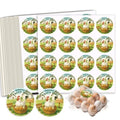 320 Pcs Chicken Egg Carton Labels, 2 Inch Round Colorful Farmhouse Chicken Eggs Handling Stickers Fresh Eggs Packaging Sticker for Box Container Carton Farm Supplies - color: Country Style