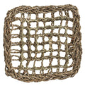 Super Bird Creations SB50001 Seagrass Mat for Cage Decor, Pet Enrichment and Boredom Relief - Versatile Toy-Making Base - Ideal for Parrots - Small to Large Birds & Reptiles - 7"x7" (1 Pack) - size: 7"x7" (1 Pack)