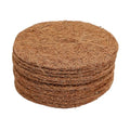 Haofy 5.91x5.91inch Bird Cage Liner 10 Pack Coconut Coir Fiber (15CM Thick) | Pigeon Breeding Pad for Parakeet Chicken Hatching Box Liner for Eggs and Small Pets Bird Nesting Mat
