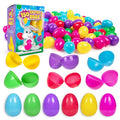 Giraffe 150 Pack Fillable Easter Eggs Bulk – Multi Color Empty Plastic Eggs for Kids - Easter Basket Stuffers for Kids Egg Hunt Prizes Party Favors Classroom Prizes Treasure Box Toys