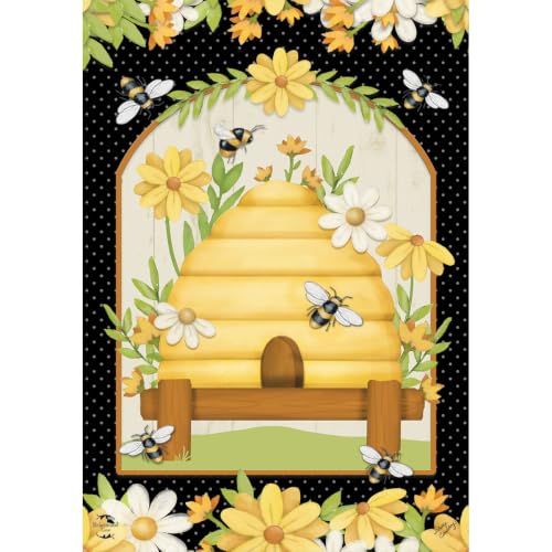Home Sweet Hive Spring House Flag 40" x 28" Briarwood Lane - color: Home Sweet