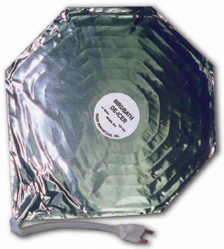 Farm Innovators Birdbath Deicer - Thermostatically Controlled, 44W - 1 lb - Aluminum