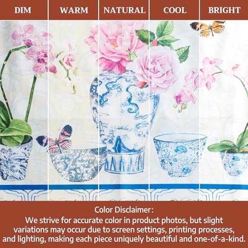 Maison d' Hermine Aprons for women with Pocket 100% Cotton (27.50"x31.50") | Adjustable Neck Strap & long ties Apron Men Chef Wedding Cooking Gardening Server Maid - color: 013 - Canton