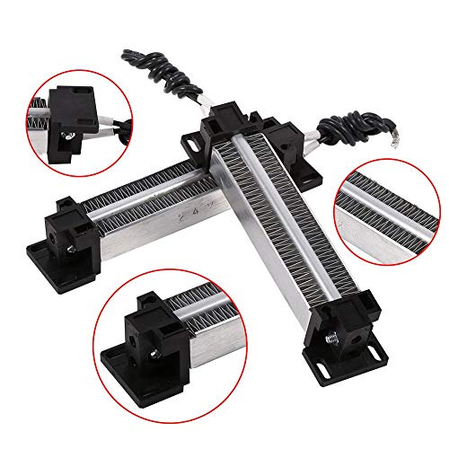 12V 24V 220V 100W 200W 300W Insulated PTC Ceramic Air Heater PTC Heating elements Electric Heater PTC air heater (220V 100W 983226MM) - size: 220V 100W 98*32*26MM