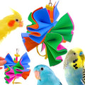 Bonka Bird Toys 1438 Foamy Crush 6" x 6" Foam and Paper Chew Toy for Cockatiels Parakeets Parrotlets and Small Birds Cage Entertainment