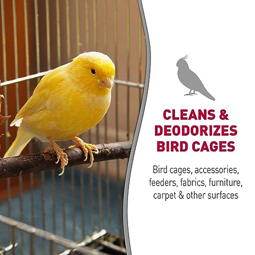 Nature's Miracle Bird Cage & Surface Cleaner,(Pack of 2) - size: 24 Fl Oz (Pack of 2)