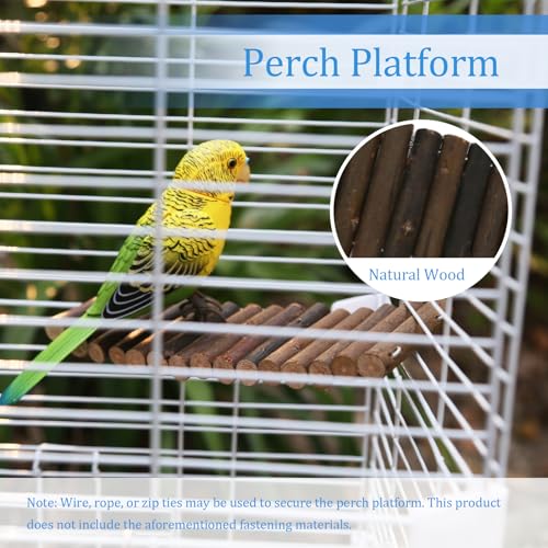 Bird Ladder Parrot Toy Set Birdcage Accessories Parrot Perch Stand for Parakeets Parrots Cockatoo Lovebirds Birdie