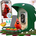 PerchMe® 2026 New AI Bird Feeder with Camera Solar Powered -2K HD Live View,Smart Bird House Camera Wireless Outdoor,DIY Add-ons,Pefect Birding Gift for Parents & Families