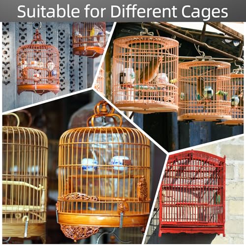 Bird Cage Seed Catcher Guard, Adjustable Stretchy Net Cover for Parrot Enclosures, Bird Cage Skirt Netting, Seed Catcher for Protective Shield for Parrot Enclosures (Black) - color: Black