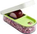 Vidalia Chop Wizard Vegetable Chopper – Original As Seen On TV Food Dicer with 2 Stainless Steel Blades, Large 2-Cup Container, Cleaning Tool, Dishwasher Safe Onion & Vegetable and Fruit Cutter | Original As Seen On TV, 2 Stainless Steel Blades, Large 2-C