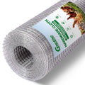 Hardware Cloth 1/4 inch 23 Gauge Small Size 304 Stainless Steel mesh Chicken Welded Wire Fencing Wire Mesh Roll Fencing Garden Fence Squirrel Tunnel Network 8in×20ft - size: (1/4in)8inx20ft