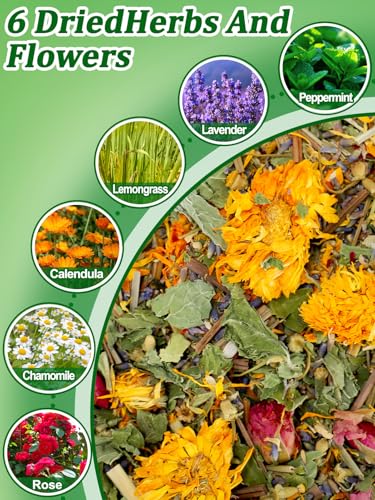 Chicken Nesting Herbs for Outdoor Indoor Chicken Coop - 20OZ Natural Egg-Laying Box Feed Herbs for Freshening Bedding Promote Egg Production - size: 20oz