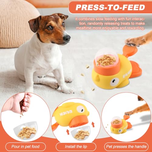 Duck-Shaped Puzzle Feeder – Interactive Dog/Cat Slow Feeder for IQ Training/Exercise