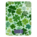Food Scale Kitchen Scale Food Weight Scales Digital Weight Grams and Ounces Small Electronic Food Scale for Baking Cooking Green Nature St Patrick Clovers - color: Green Nature St Patrick Clovers