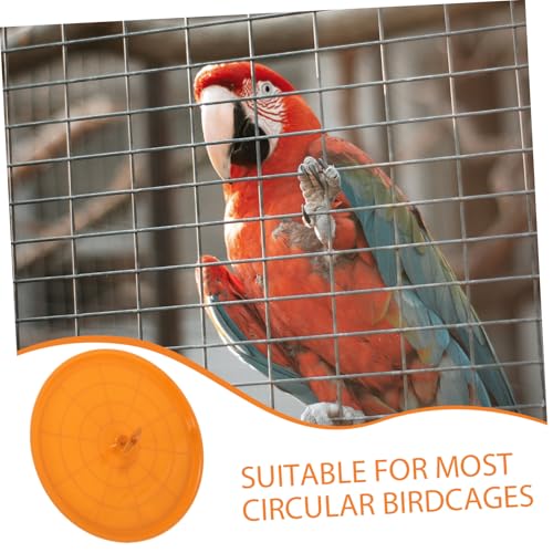 HANABASS Birdcage Base Round Bird Cage Tray Poop Tray Replacement Cage Litter Holder Clean
