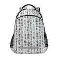 Kids Chinese Calligraphy Backpack for Boys Girls School Bags | Elementary Middle, Travel Daypack Lightweight Waterproof with Reflective Strip - color: Chinese Calligraphy