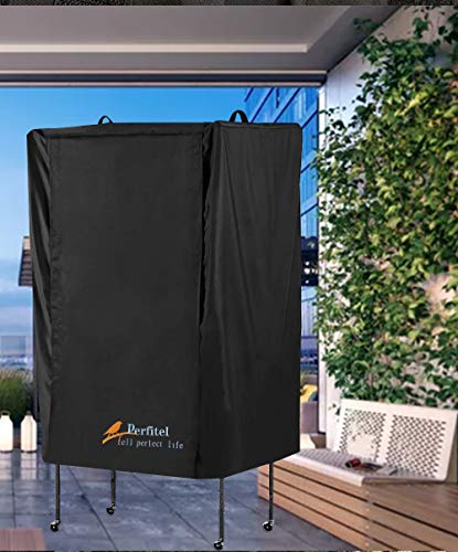 Universal Bird Cage Cover Black Good Night Blackout Birdcage Cover | Durable Breathable Washable Material, Create Quiet Environmente
