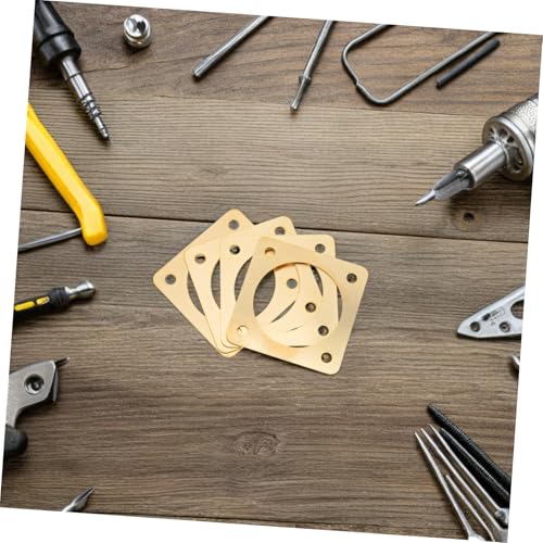 4Pcs Sparrow House Metal Entrance Protector Durable Predator Defense Hole Guard with Inner Diameter for Easy Outdoor Mounting for Birdhouse Protection