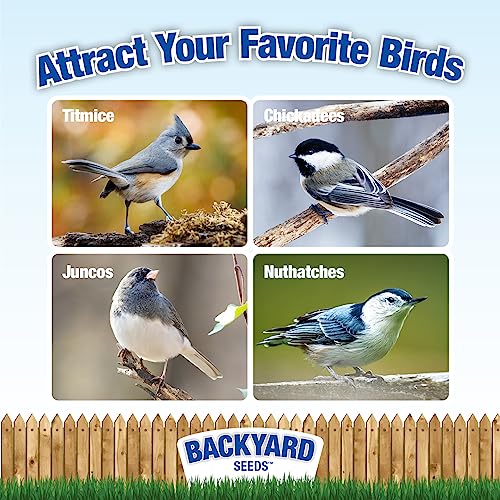 Backyard Seeds Value Blend Economy Mix Wild Bird Seed (40 Pounds) - size: 40 Pound (Pack of 1), style: Value Blend
