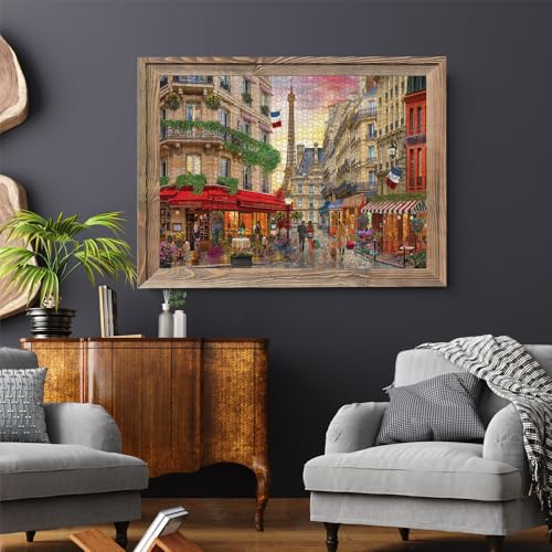 Anatolian Puzzle - Cafe Eiffel, 1500 Piece Jigsaw Puzzle, #4572 - color: Cafe Eiffel