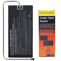 Aiicioo Reptile Heating Pad - Hermit Crab Heater Heat Mat for Reptiles Snake Lizard 24 Watt - size: 8" X 18"(24W)