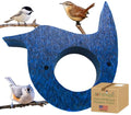 Recycled Poly Wren Portal Cover/Birdhouse Predator Guard (Blue) - color: Blue
