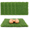 6 Pack Nesting Box Pads - Nesting Pads for Chicken Accessories, 12"x 12" Washable Reusable Chicken Nest Liners for Laying Eggs, Chicken Supplies (Green) - color: Green