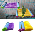 Litewoo Bird Nest Bed Hammock Hanging Parrot House Perch Stand for Cage (L) | Warm & comfortable, 10.24"x7.09", easy to install, for resting and playing, for/parrot/parakeet/cockatiel/lovebird/conure - size: L