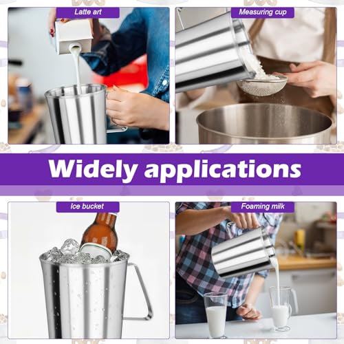 8Cup Dog Food Scoop Stainless Steel Dog Food Measuring Scoop,8 Cup Scoop for Cat or Bird Foods - size: 8 Cup