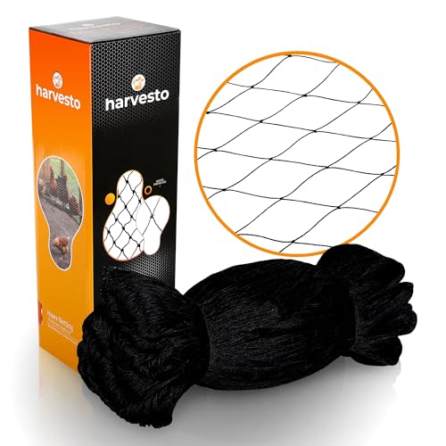 Heavy Duty Bird Netting for Chicken Coops & Runs | Tree & Garden Netting Mesh 1-1/2" | Keep Hawks, Birds & Predators Away | Bird Netting for Blueberry Bushes, Vegetables & Fruit (25' x 25’) - size: 25' x 25' x 1.5"