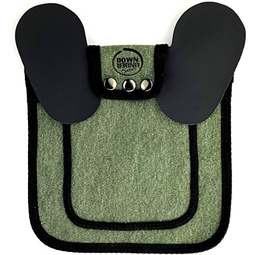 DOWN UNDER OUTDOORS Medium-Large Chicken Saddle Hen Apron Saver (Green) | Adjustable Straps, Chicken Apron, Poultry Saver, Pet Supplies, Including Shoulder Cover, 14 oz Breathable Cotton Canvas - color: Green