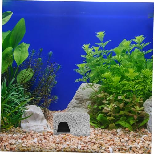 GALPADA Betta Fish Decor Stackable Rocks Aquarium Shelter for Shrimp Lizards Betta Durable Stone Ornaments Mimicking Natural Caves for Versatile Use Fish Tanks