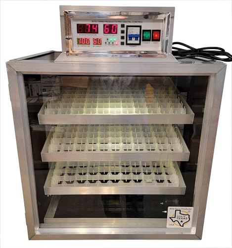 PRO264 USA Made Cabinet Incubator & Hatcher Egg Chicken Quail Turkey Duck Peafowl Bird Goose Emu Rhea Ostrich
