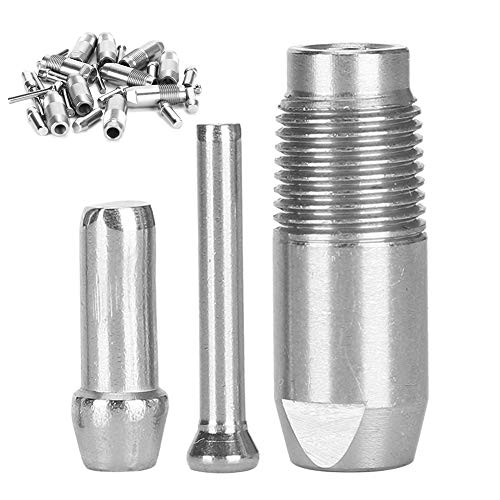 10pcs Automatic Chicken Waterer Nipple Drinker Stainless Steel Chicken Water Nipple Drinker Feeder Automatic Chicken Drinking Nipple