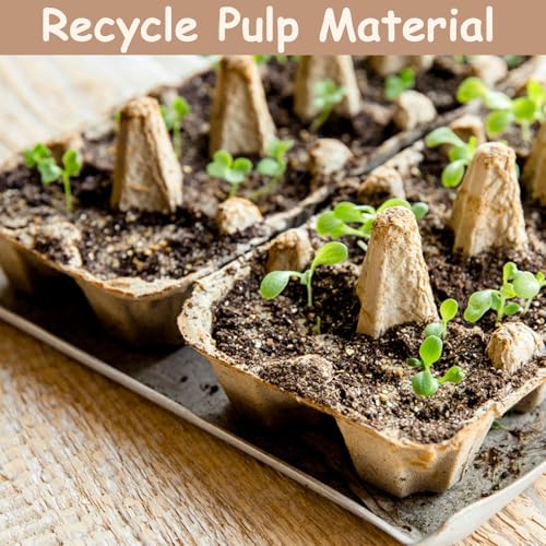100PCS Vintage Egg Cartons with Labels, Paper Pulp Square Dozen Egg Carton | Classical 3x4 Style Egg Basket Holds Up to One Twelve 12 Count Chicken Eggs, Stickers, Made from Natural Recycled Cardboard - size: Dozen Egg Cartons 100 Pcs Set
