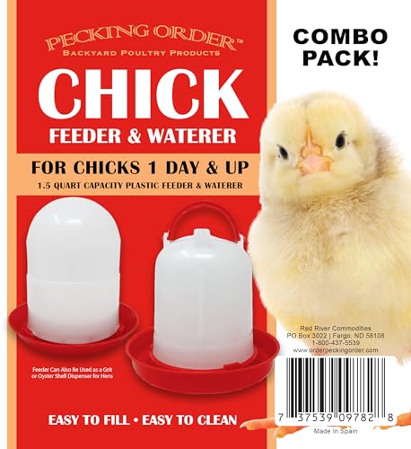 Chick Feeder & Waterer Combo Pack