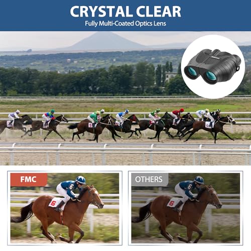 Binoculars 15x25 for Adults,High Powered Easy Focus Binoculars with Low Light Vision for Bird Watching,Travel and Concerts,Sightseeing and Sport Games