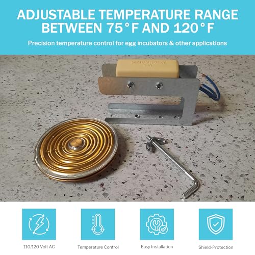GQF Wafer Thermostat Assembly for Incubator 22 Amp