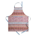 Maison d' Hermine Aprons for women with Pocket 100% Cotton (27.50"x31.50") | Adjustable Neck Strap & long ties Apron Men Chef Wedding Cooking Gardening Server Maid - color: 050 - Fair Isle