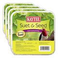 Kaytee Suet & Seed High Energy Suet, 11.75 Ounces (Pack of 4) - size: 11.75 Ounce (Pack of 4), style: Suet & Seed
