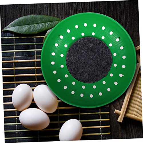 DECHOUS 4Pcs Bird Breeding Nest Bowl for Pigeons Doves and Quails Durable Breathable Design with Mat for Egg Hatching and Comfortable Living Environment