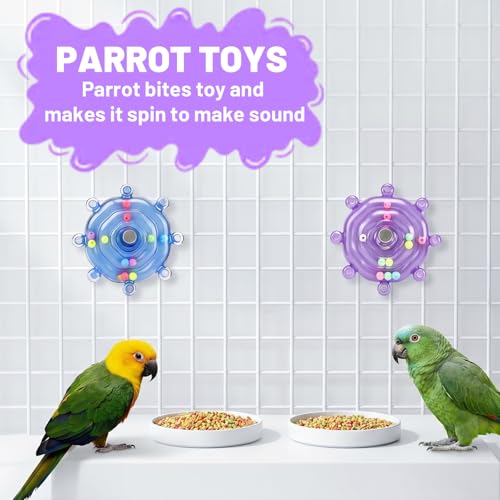 2 Pcs Bird Toys for Parakeets Budgie Toy Fun Parakeet Toys | Chewing Exercisers, Bird Cage Toy for Budgies Cockatiels
