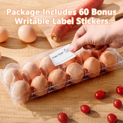 60PCS Egg Cartons 12 Count Clear Egg Cartons Cheap Bulk for Large Eggs | 1 Dozen Blank Chicken Egg Tray Holders for Family, Chicken Farm, Business Market Display - size: 60Pack-2x6 Grids