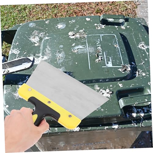 MERRYHAPY Manual Bird Dropping Scraper for Easy Cleaning of Pigeon Poop and Bird Cage Surfaces Durable Ergonomic Handle for Comfortable Grip and Use